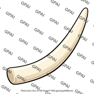Walrus tusk