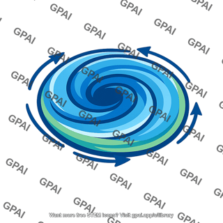 Cold ring eddy