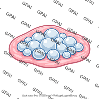 Gas bubble lesion