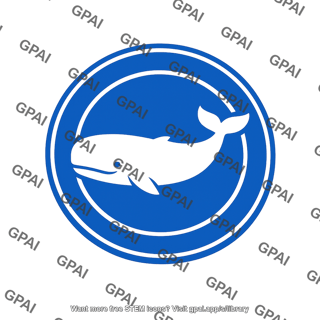 Whale emblem