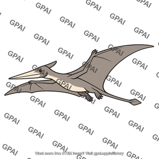 Flying reptile