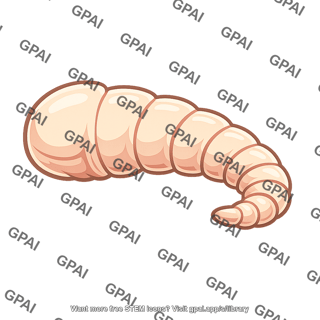 Hermit crab abdomen