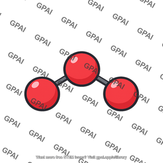 Ozone molecule