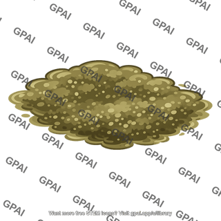 Sludge pile