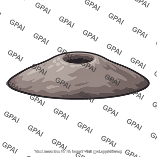 Smooth ridge mud volcano