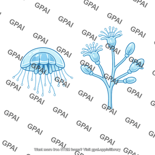 Hydrozoan cnidarian