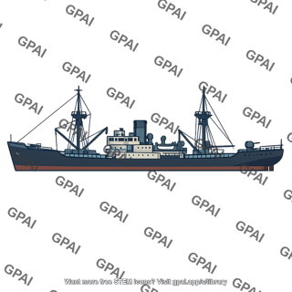 Naval support ship