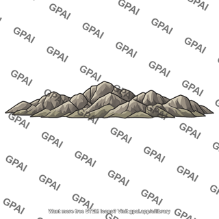 Rocky mountain range