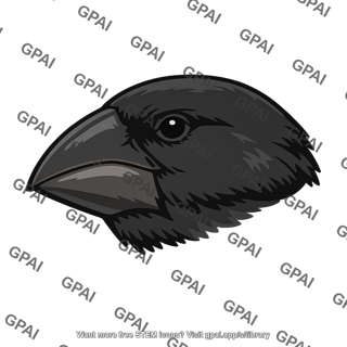 Galapagos finch beak deep