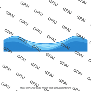 Tsunami trough