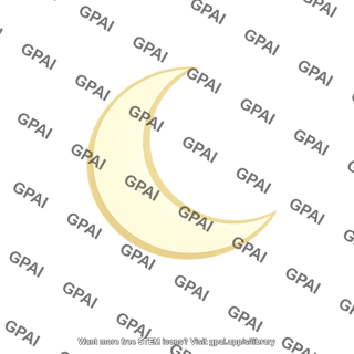 Crescent moon