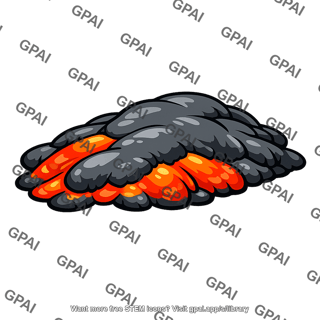 Basaltic lava