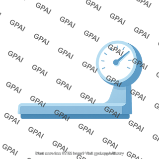 Weight scale side