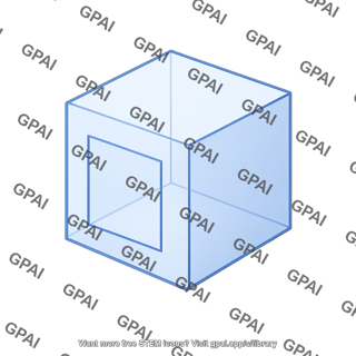 Cube transparent 736