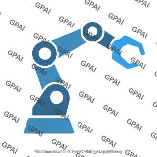 Robot arm symbol 888