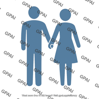 Couple man and woman