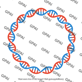 Simplified dsdna brush circular large