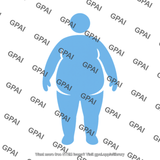 Person symbol adult obese