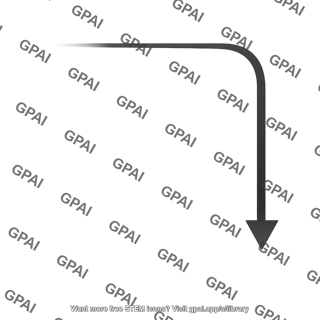 Rounded corner arrow tapered editable 4