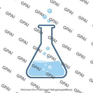 Flat bottom flask bubbles