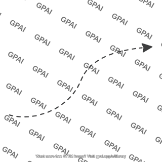 Curving arrow dashed editable 5