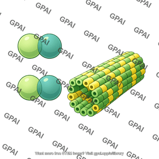 Microtubule brush tublin heterodimer preset