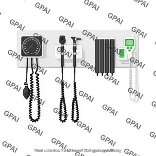 Diagnostic wall unit
