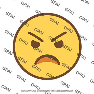 Face icon angry