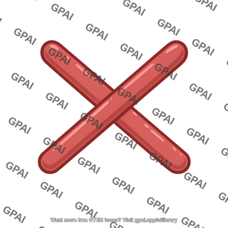 X mark thin