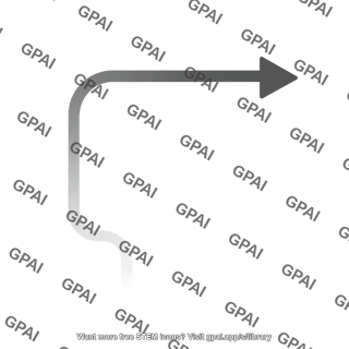 Rounded corner arrow tapered editable 1