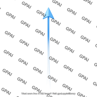 Straight arrow tapered editable