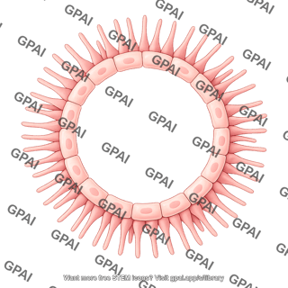 Endothelial brush 2 circular small