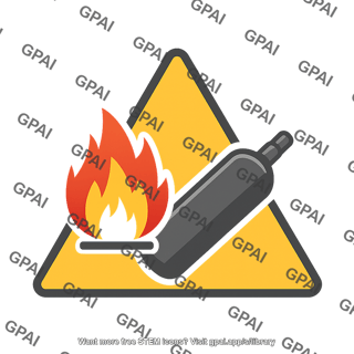Whmis symbol class b flammable and amp combustible