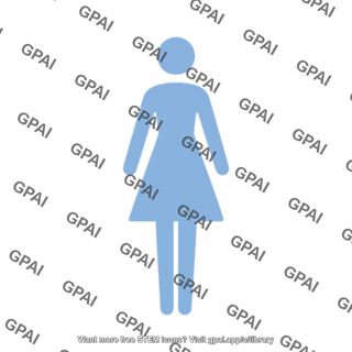 Person symbol female gender