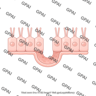 Endothelial brush vesicle 2