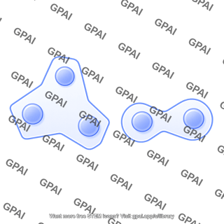Blob shape polygonal editable 3