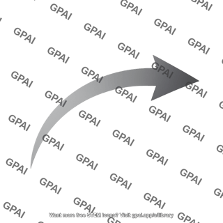 Curving arrow thick tapered editable 6