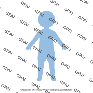 Person symbol toddler