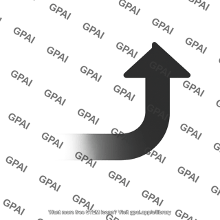Rounded corner arrow thick faded editable 2