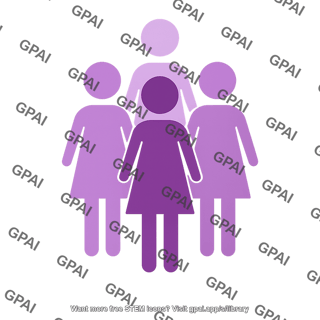 Population female symbol 394