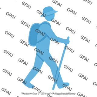 Person hiking