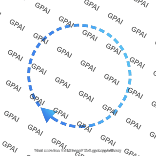 Circular arrow dashed editable 2