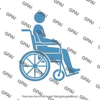 Person on wheelchair