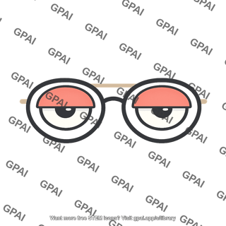 Biomoji glasses oval