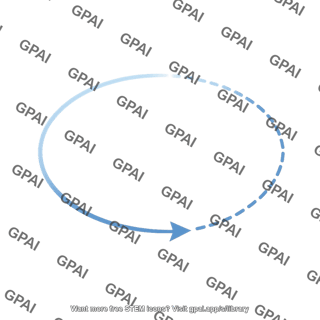 Ovular arrow faded editable 2