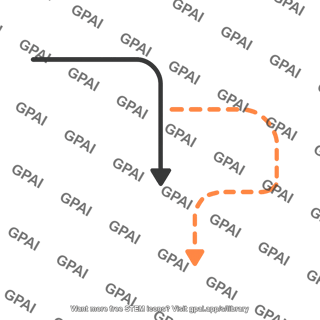 Rounded corner arrow editable 4