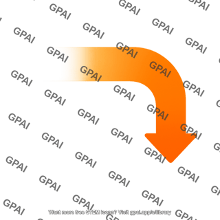 Rounded corner arrow thick faded editable 4