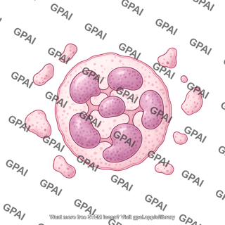 Neutrophil hypersegmented apoptosis 02