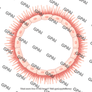 Endothelial brush circular large