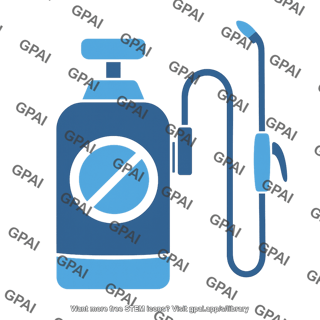Tank sprayer symbol